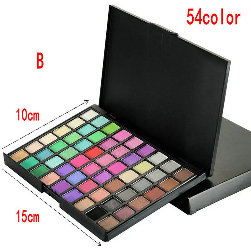 Palette de fards à barrage scintillants et brillants pour femmes, kit de maquillage nude, cosmétique, 256 couleurs, 60 couleurs, 74/194 couleurs