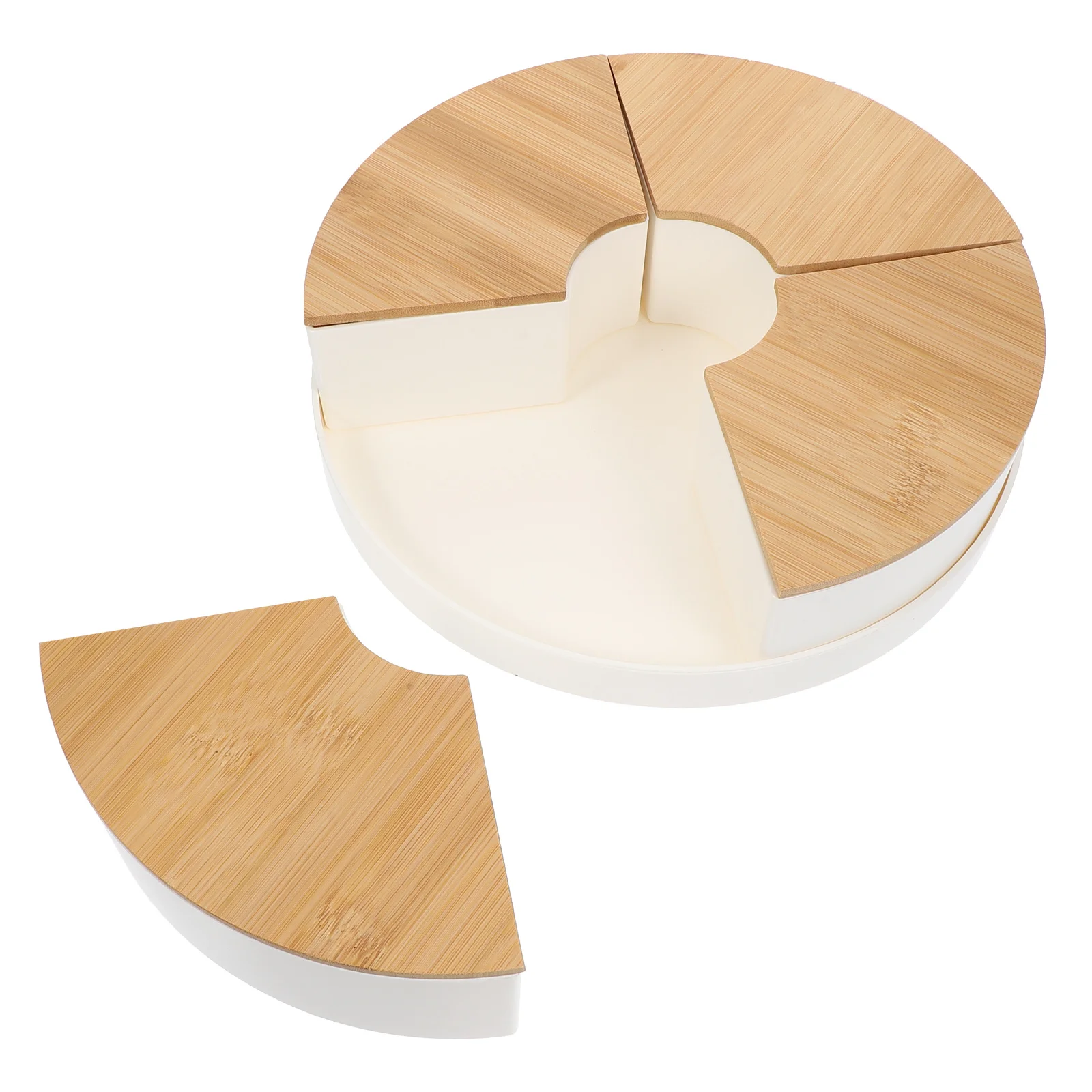 

1 комплект, разделенная коробка для закусок, тарелка с фруктами, сервировочный поднос с несколькими отделениями для домашней вечеринки, свадьбы, рождественской закуски, хранения