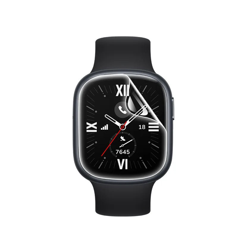 TPU 소프트 스마트 워치 투명 보호 필름 가드 커버, Honor Watch 4 디스플레이 화면 보호기, Watch4 스마트 액세서리, 5 개