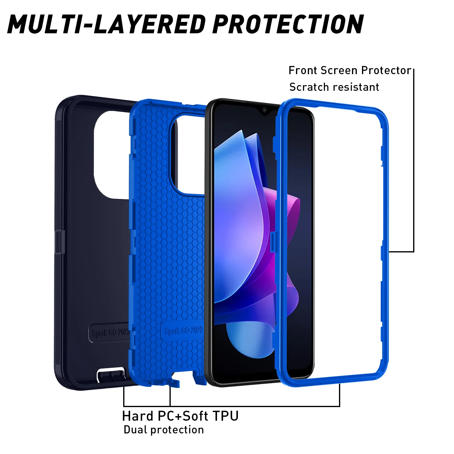 Camera Protection Phone Case For Galaxy S24 Plus Funda Armor Shockproof Dustproof Cover For Samsung Galaxy S24 Ultra