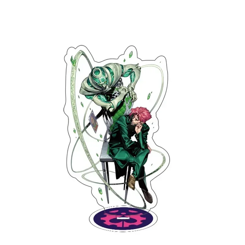 Anime JoJo Bizarre Adventure Cute Cosplay Acrylic Figure Stand Model Plate Desk Decor Kids Toys Standing Sign For Friends Gifts