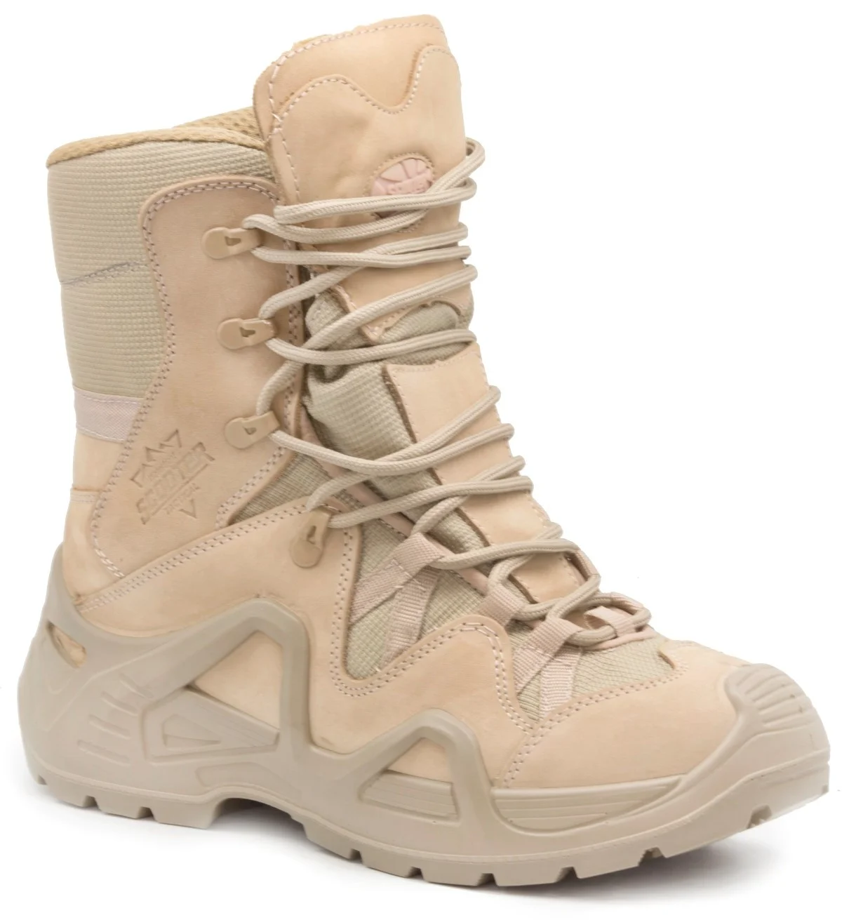 Scooter 1490 Beige Nubuck 2022 Winter Season Men Boots Waterproof Outdoor Bağlı Sturdy Durable Snow Mountain Use Hard Protection Casual