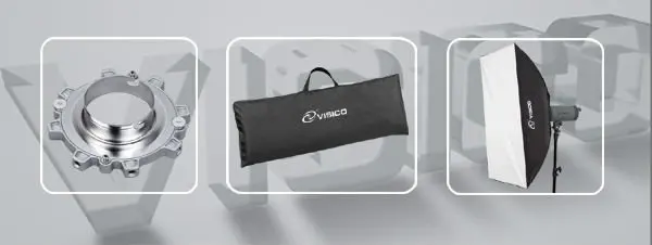 VISICO Photo Studio Soft Box Lighting Kit With Background Softbox Continues Lighting Kit Background For Studio