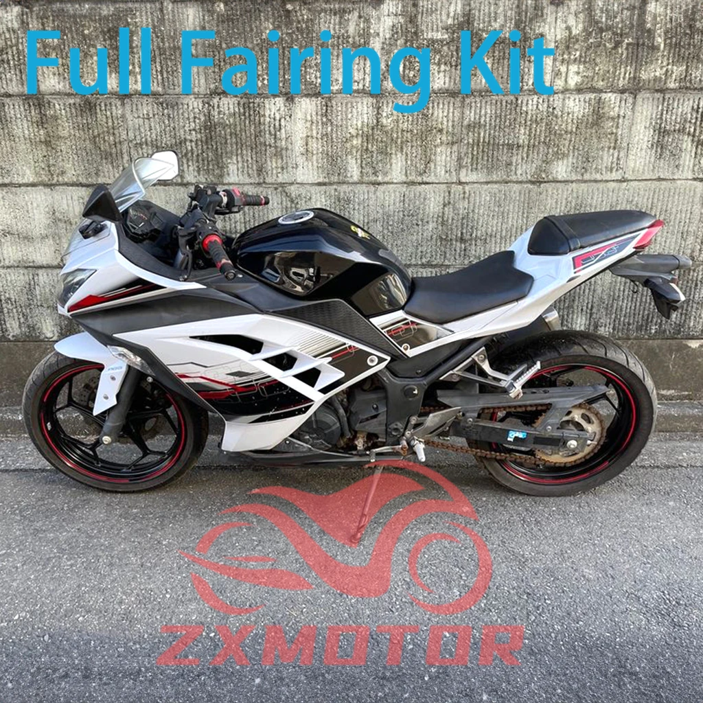 Fairings Motorcycle NINJA300 2013-2017 ABS Plastic Aftermarket Prime Sportbike Fairing Kit for KAWASAKI EX300R 13 14 15 16 17