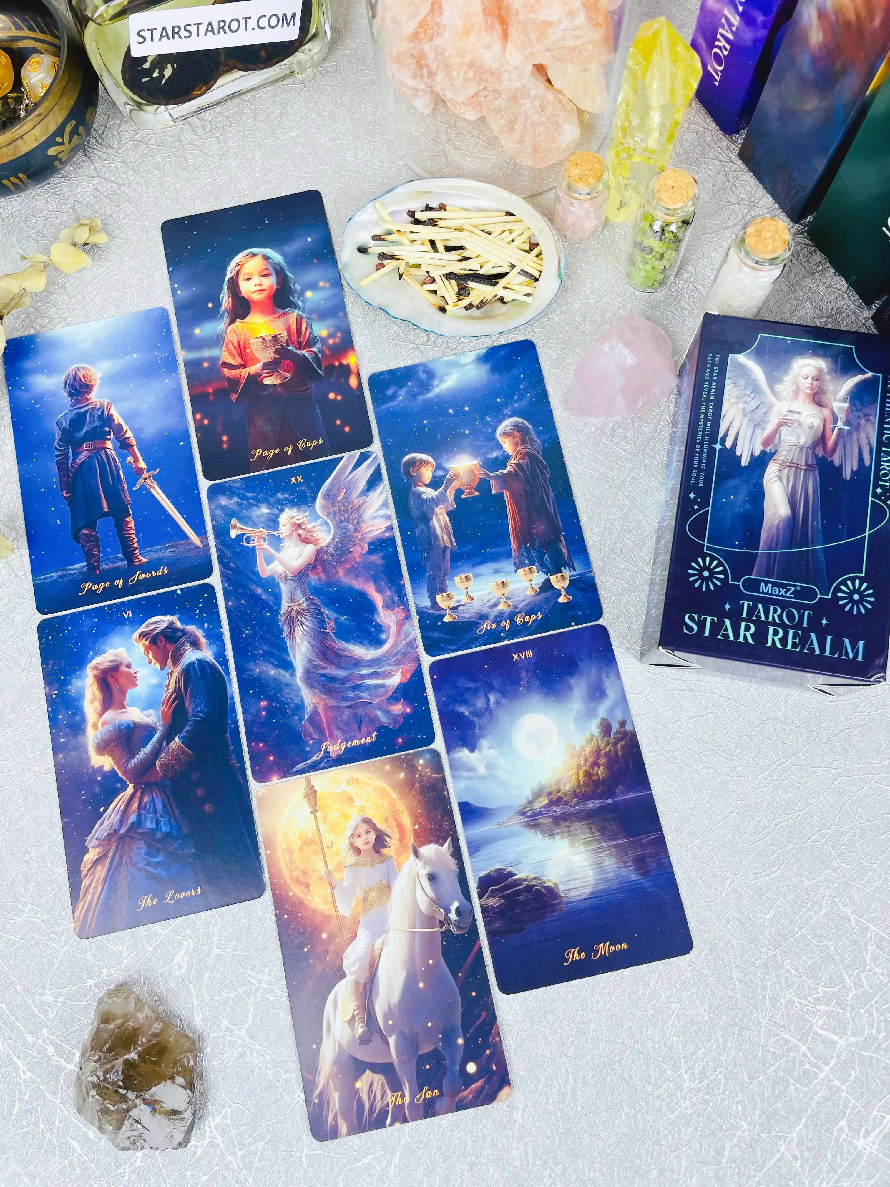 New Rider Waite Beginner Tarot Oracles Deck 78 Original Genuine Professional Star Realm Tarot Cards Spanish Russian Women Gift
