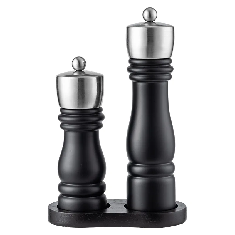 

6/8 inch 304 Stainless Steel Pepper Grinder Use For Kitchen Utensil Ceramic Chip Manual Salt And Pepper Grinder Seasoning Bottle