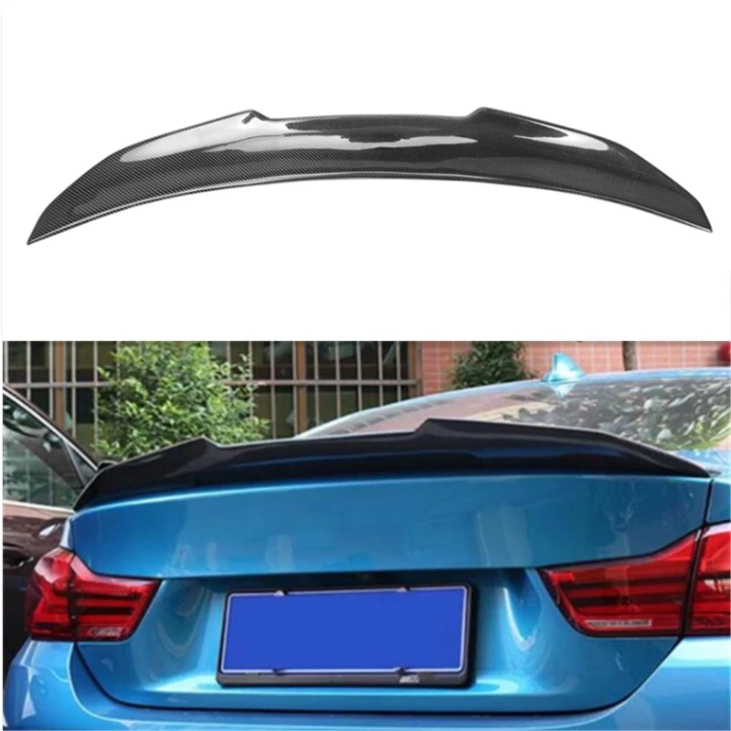 

For 4 Copue Series F36 Spoiler Wing Sedan 4-doors Carbon Fiber PSM Style 2014 2015 2016 2017 2018 F36 Rear Spoilers