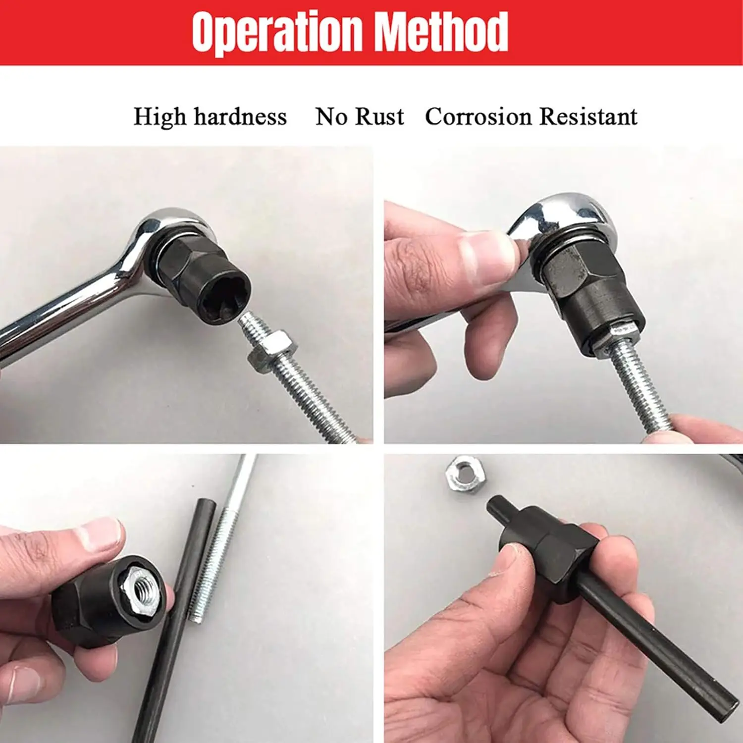 13個入り 3/8インチ ドライブ 破損したボルトとナットの取り外しツールキット（メートル法とインチ法）