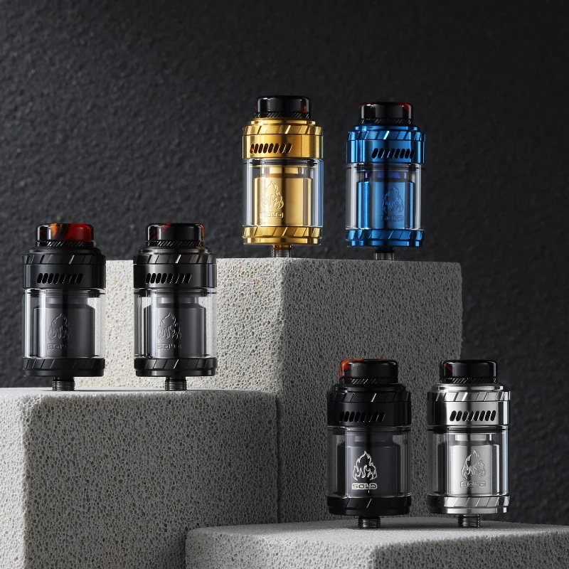 الأصلي الرعد إبداعات الحريق سولو هيئة الطرق والمواصلات خزان 25 مللي متر واط بناء سطح السفينة 3.5 مللي 5.5 مللي فارغة سعة السجائر الإلكترونية البخاخة