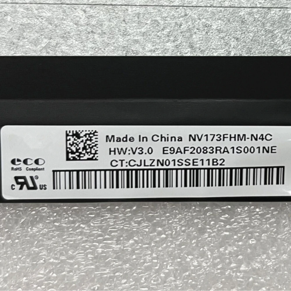 

NV173FHM-N4C fit B173HAN04.2 NV173FHM-N46 17.3" IPS FHD LED Screen LCD Display Panel EDP 30 Pins