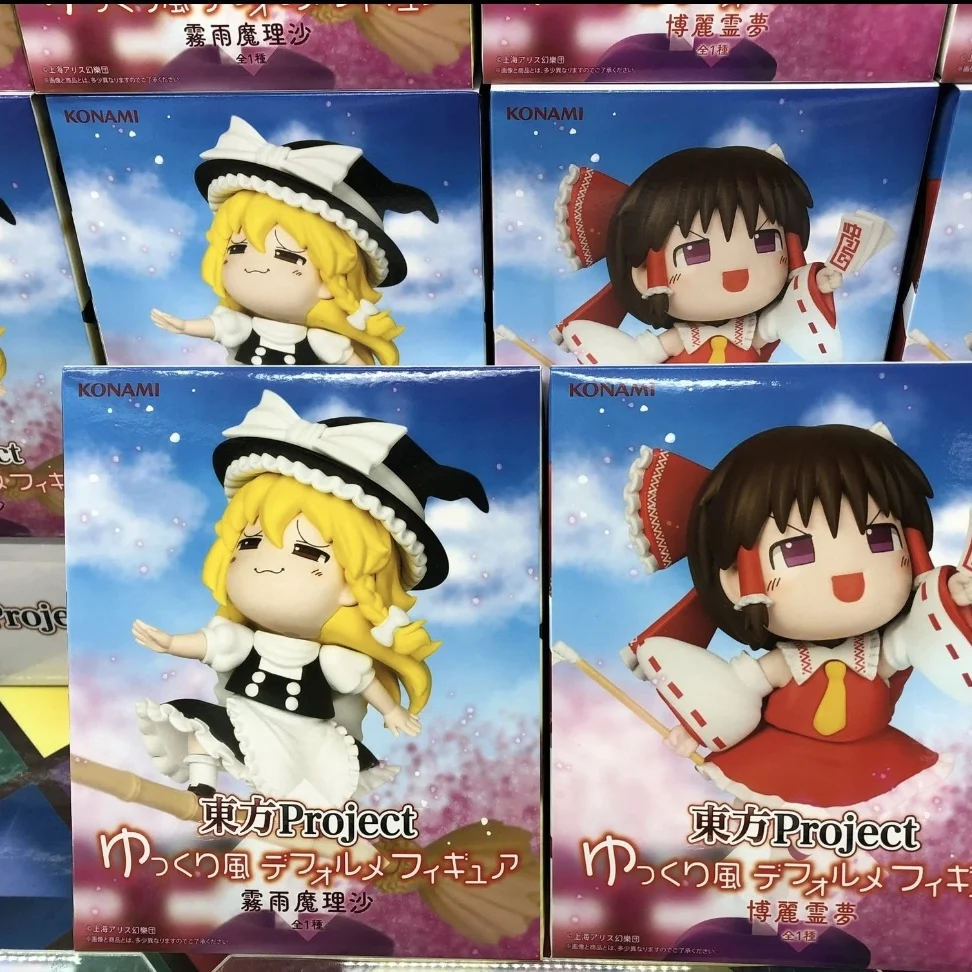 الأصلي كونامي جائزة الشكل أنيمي Reisen Udongein Inaba Touhou مشروع ماريسا كيريسام نموذج لجسم لعبة Reimu Hakurei