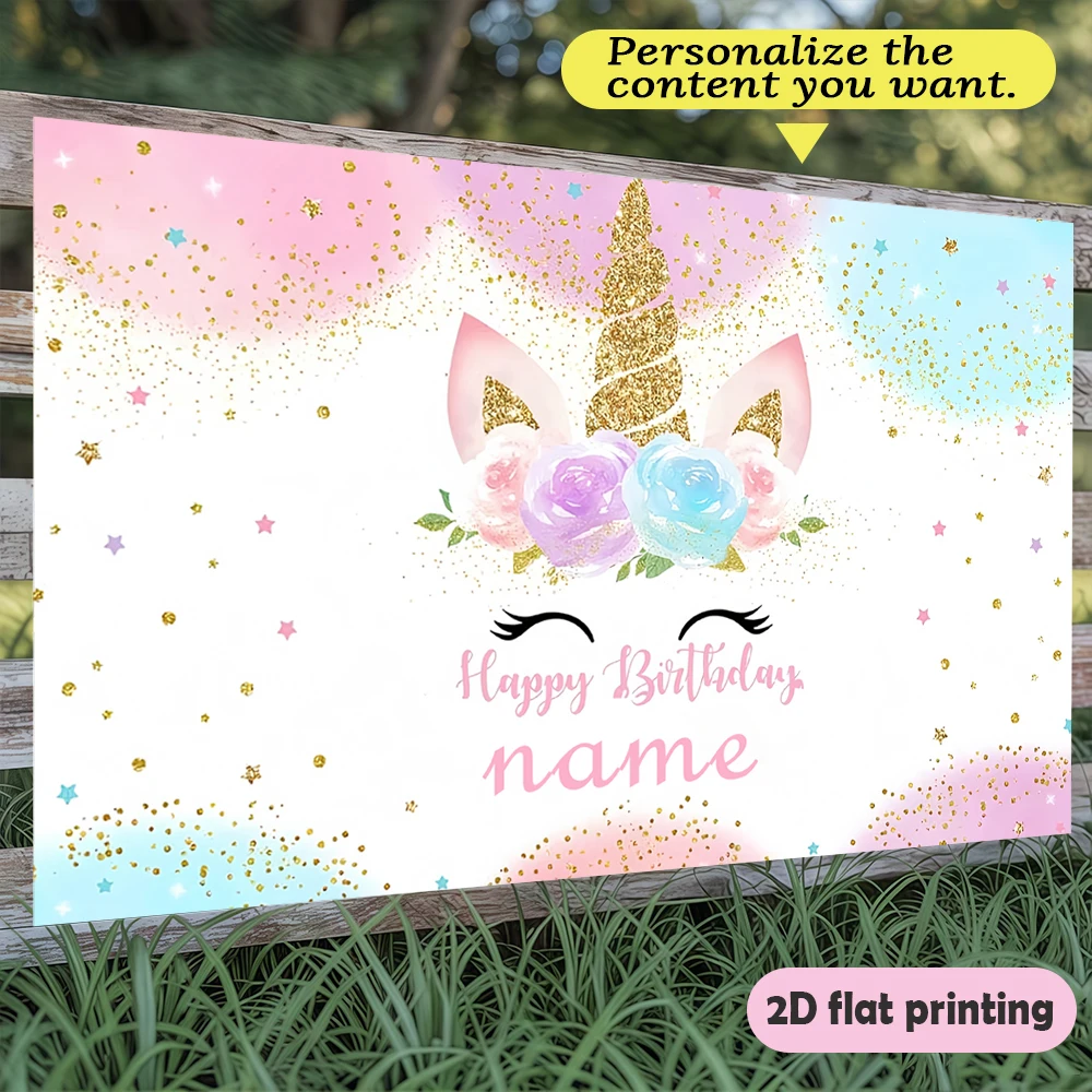 banner-personalizado-2d-com-nome-glitter-unicornio-flores-confete-pastel-para-cabine-de-fotos-festa-de-aniversario