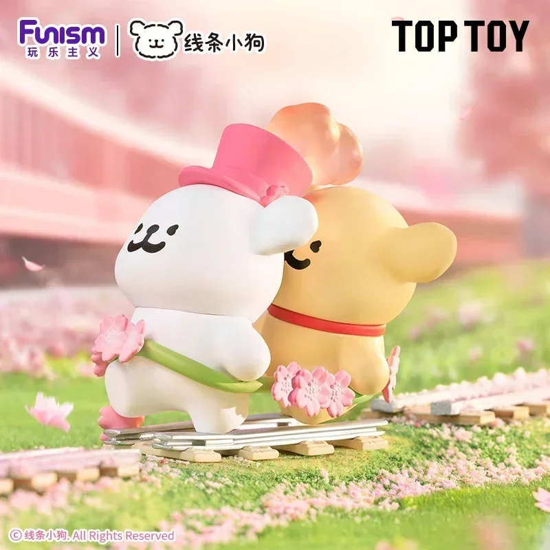 

TOPTOY Мальтийская романтическая серия «Вишневый цвет», слепая коробка, сумка для догадок, загадочная коробка, игрушки, кукла, милая аниме-фигурка, настольные украшения, подарок