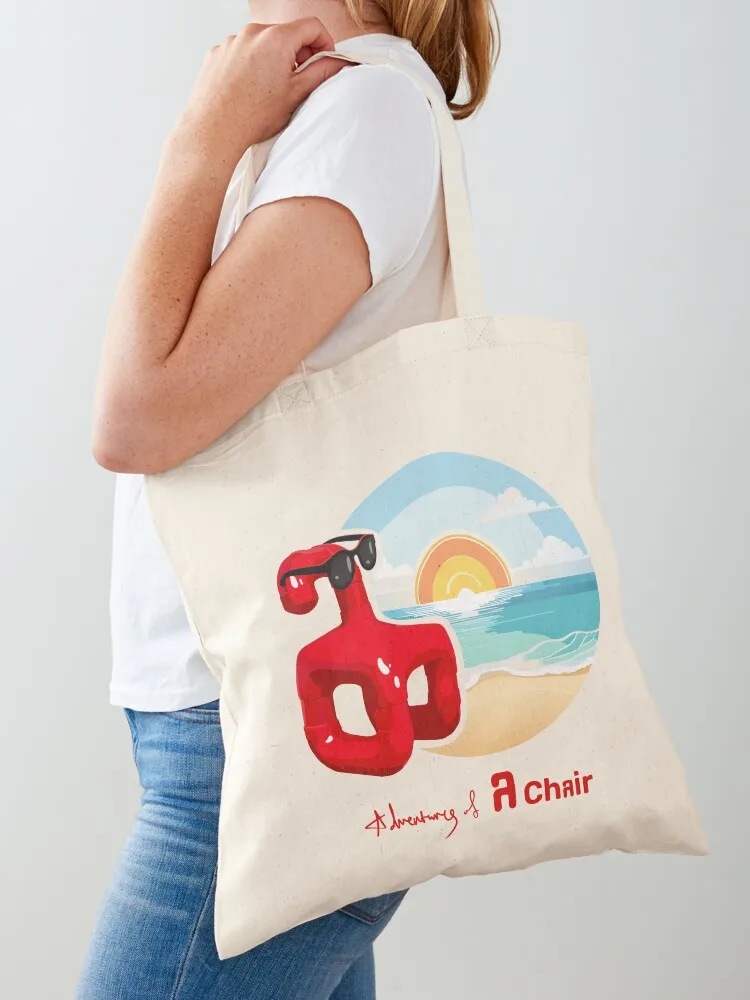 

Adventures of a Chair Tote Bag Gift bags Reusable bags bags woman 2025 custom tote bag