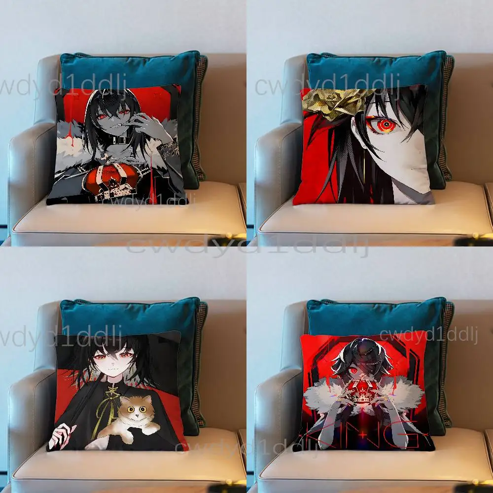 K-Kanaria KING Cushion Cover Pillow Cover Decor Pillowcase Printed Cushion Case For Couch