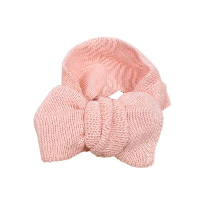 Y1UB Elastic Knotted Headwear Baby Bowknot Headband Wide Band Bow Hair Bands for Baby Girl Infant Headbands Hair Accessories