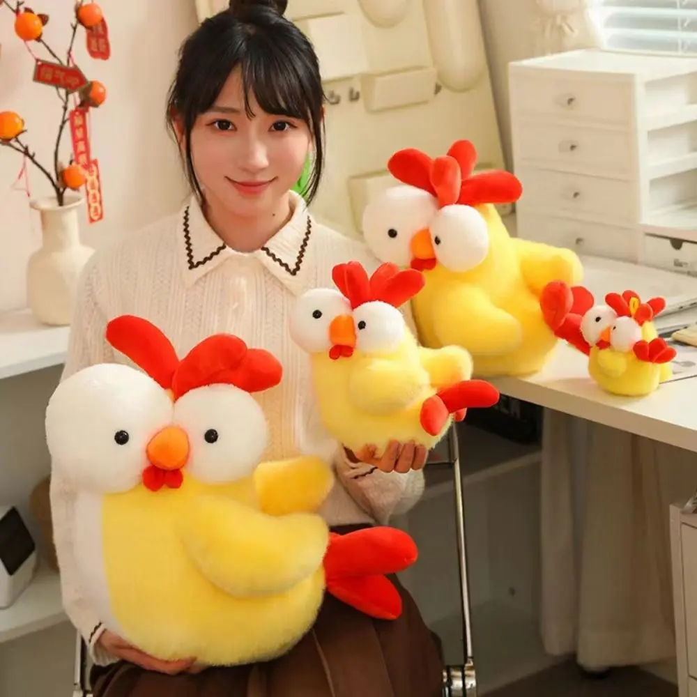 

Realistic Chicken Chicken Plush Toy Soft Stuffed Chick Soft Pillow Huggable Cartoon Chick Stuffed Dolls Room Decor