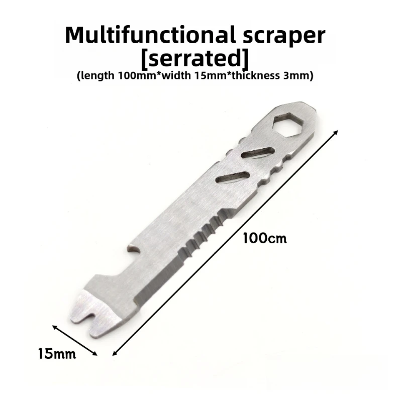 Magnesium Fire Starter Ferro Rod Scraper Flint Spark Survival Camping Emergency Outdoor Fire Striker Kit