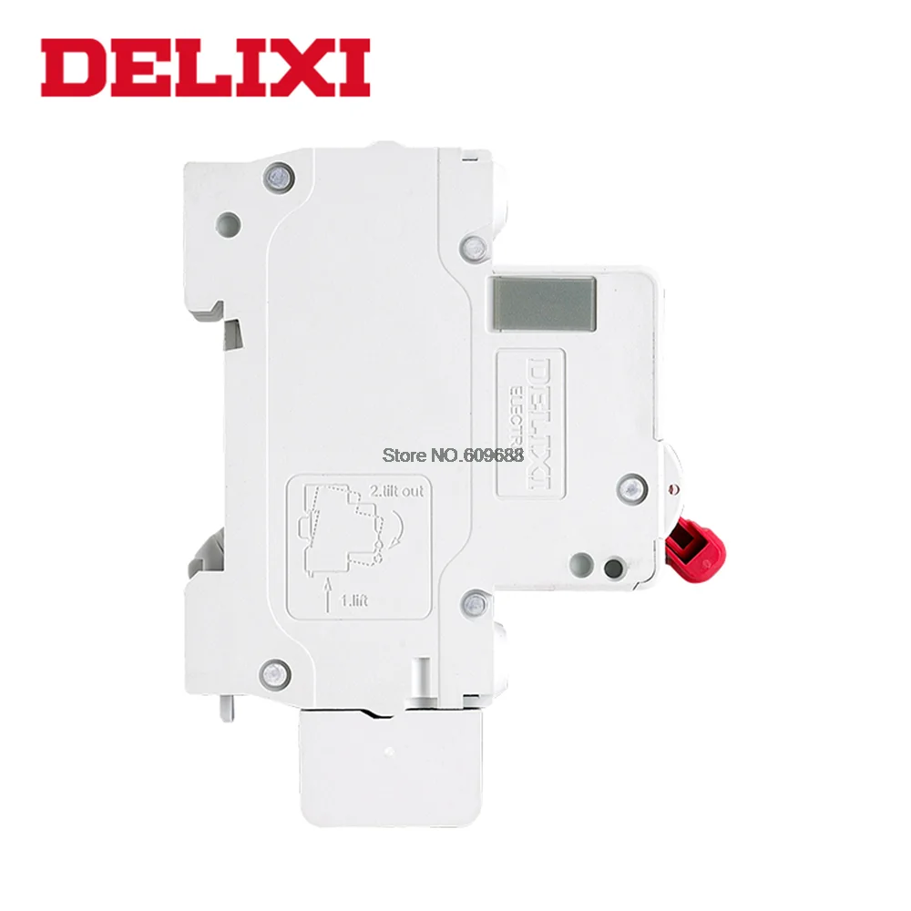 DELIXI Residual current Circuit breaker DZ47sLE C type RCBO breaker 3P 10A 16A 25A 32A 40A 63A Circuit breaker