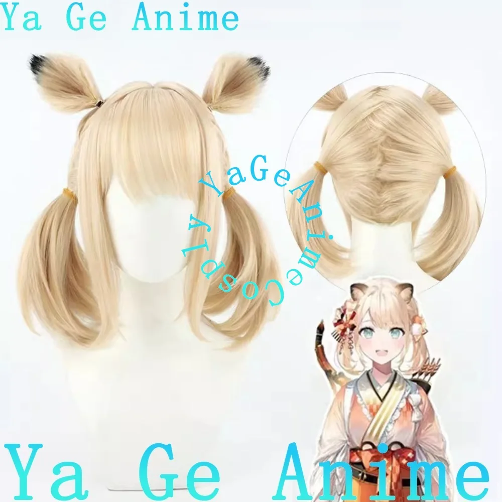 

Hololive Virtual VTuber Generation 6 Kazama Iroha Cosplay Wig Anime Games Halloween Carnival Party Synthetic Heat Resistant Hair