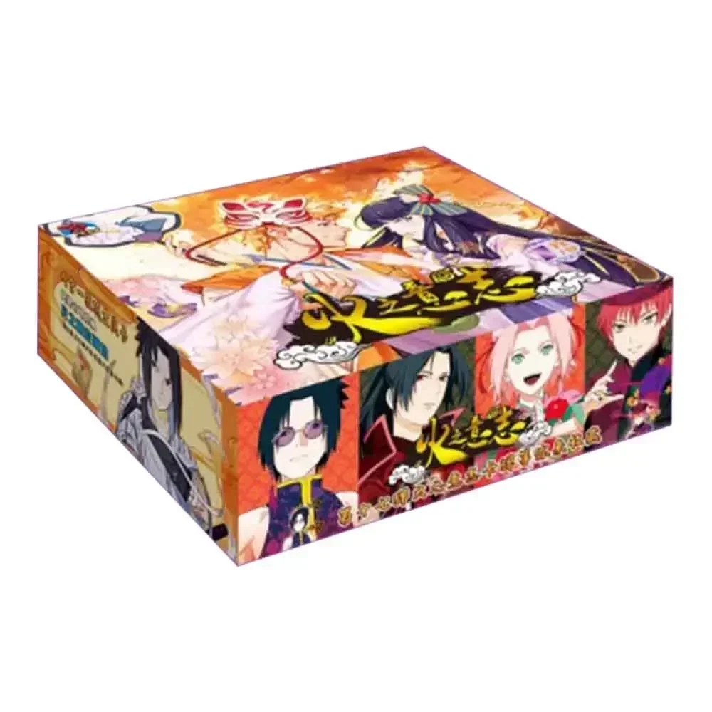 Anime Naruto Card Series Character Rare Flash SSR Card Deluxe Collection Edition Card Board Game Toys Children Gifts