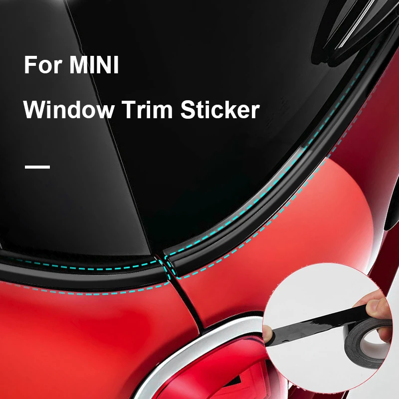 For Mini Cooper R50 R52 R53 R55 R56 R60 R61 F54 F55 F56 F60 Clubman Car Window Trim Vinyl Film Door Waistline Decoration Sticker