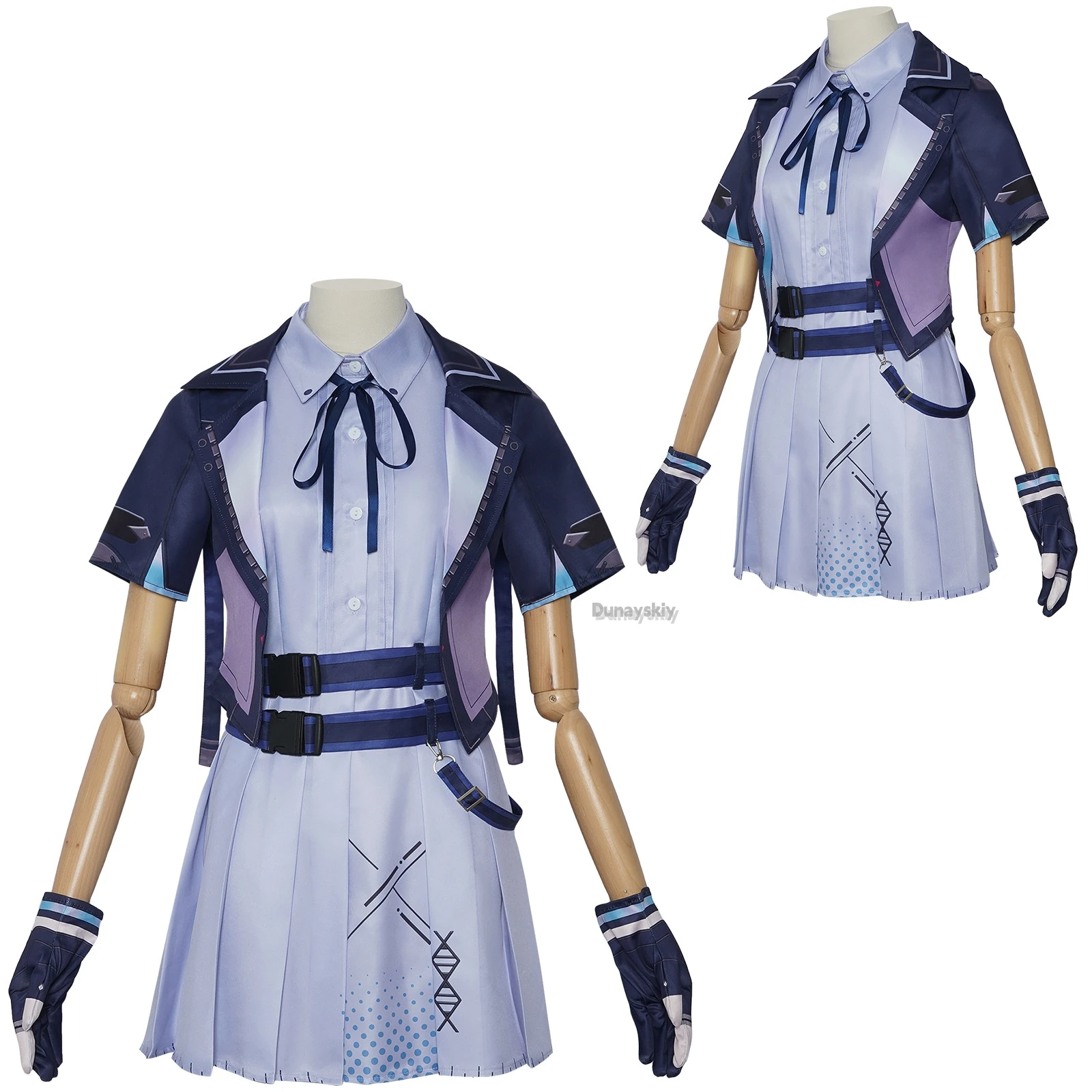 Gioco Neverness to Everness NTE Zero Protagonisti Costume Cosplay Abito da donna per parrucca uniforme di carnevale per feste di Halloween Anime