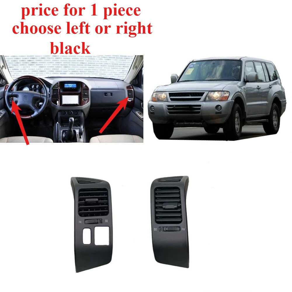 

1 Pieces AC Frame for LHD Montero V60 Dashboard Air Conditioner Vent Outlet for Pajero V70 Fan Blade Leaf Cover MR402450