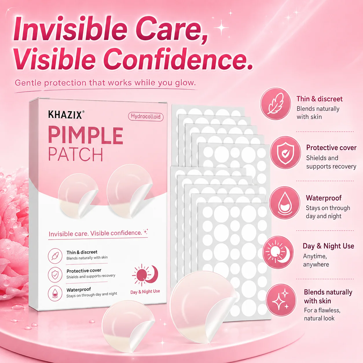 Parches Transparentes para Gra - Skincare Moisturizer reseña y precio
