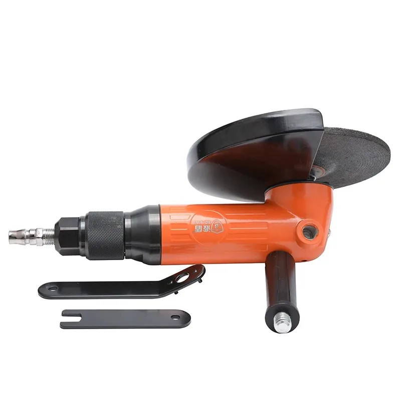 Amoladora angular neumática Wave Shield de 6 pulgadas, amoladora manual de viento de 150mm, amoladora angular de aire, Bd-0103