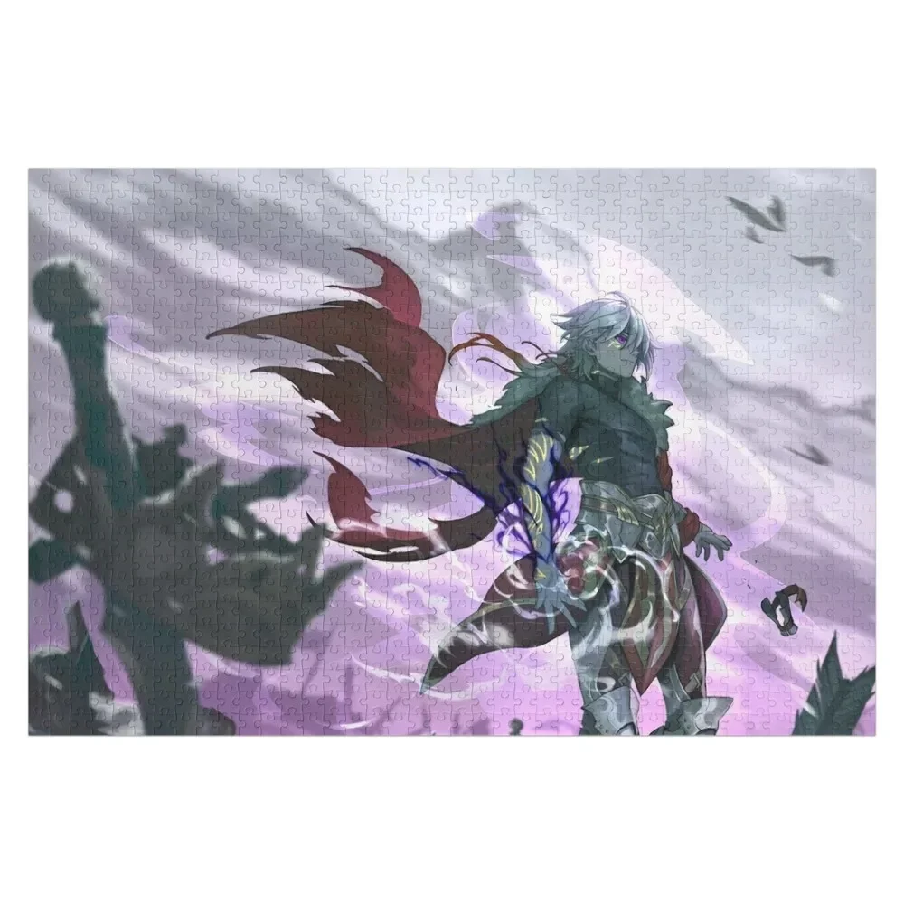 

beginning after the end book 7 Jigsaw Puzzle Wooden Name Anime Photo Personalized Gifts Customized Toys For Kids Puzzle