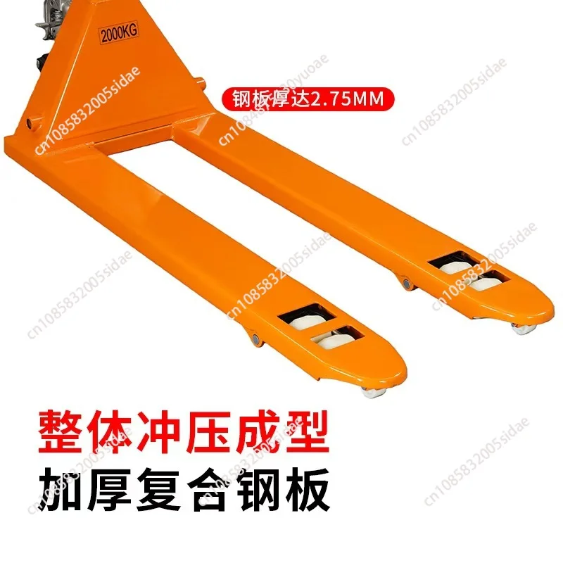 2.5 tons forklift hydraulic manual pallet truck with weighing scale