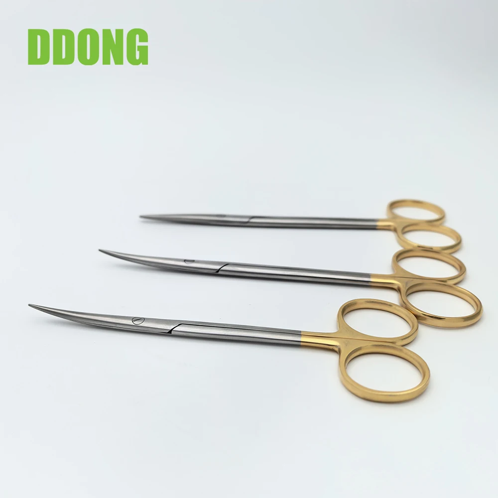 Ultra-fine Surgical Scissors, Pet Soft Tissue Instruments, Veterinary Surgical Tools, High-quality Stainless Steel Material view 3