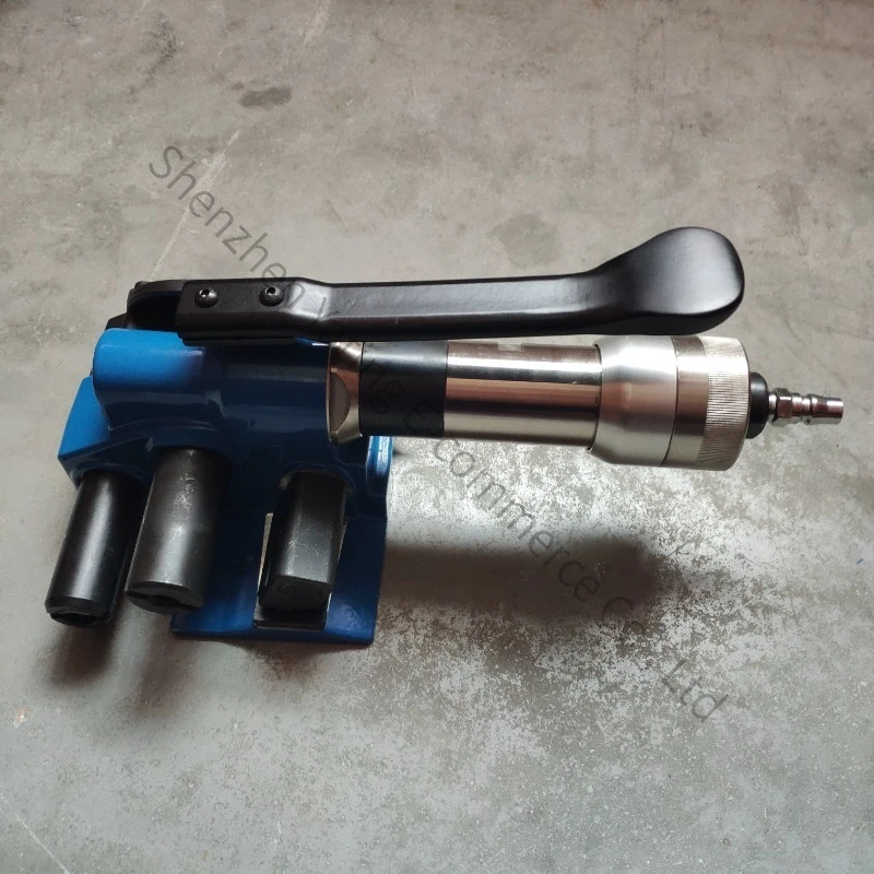 Pneumatic Fiber Belt Tensioning Machine Polyester Fiber Belt Baler Strapping Machine
