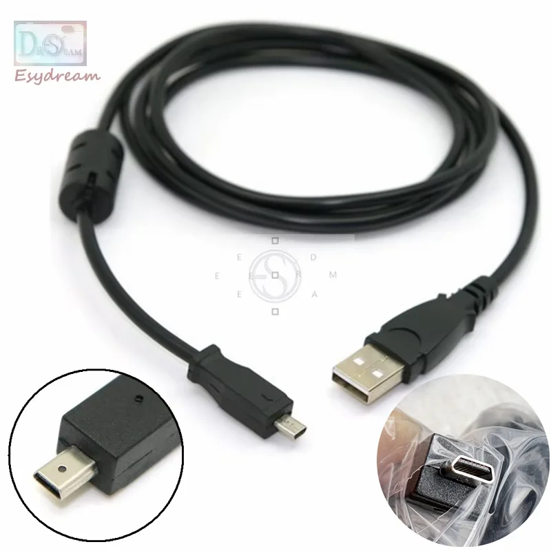 U-8 U8 Only USB Data Transfer Cable Cord for Kodak EASYSHARE C180 C1013 M380 M320 M341 M420 M1063 Z915 Zx1 P880 P850