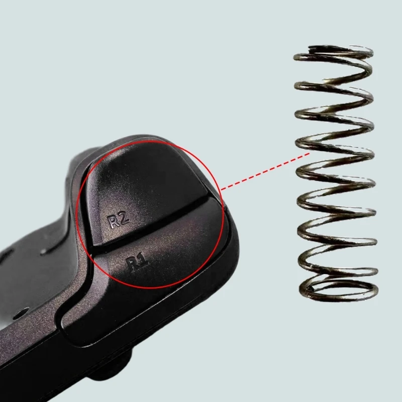 갑판 Dropship에 대 한 2Pcs 금속 봄 교체 봄 게임 콘솔 단추 봄 게임 패드 수리 부품