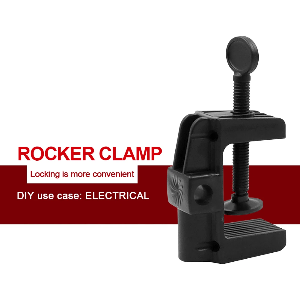 Cantilever Bracket Clamp Non-Slip Broadcast Mic Stand Clamp C Shape Table Mount Clamp for Microphone Desk Lamp Ringlight