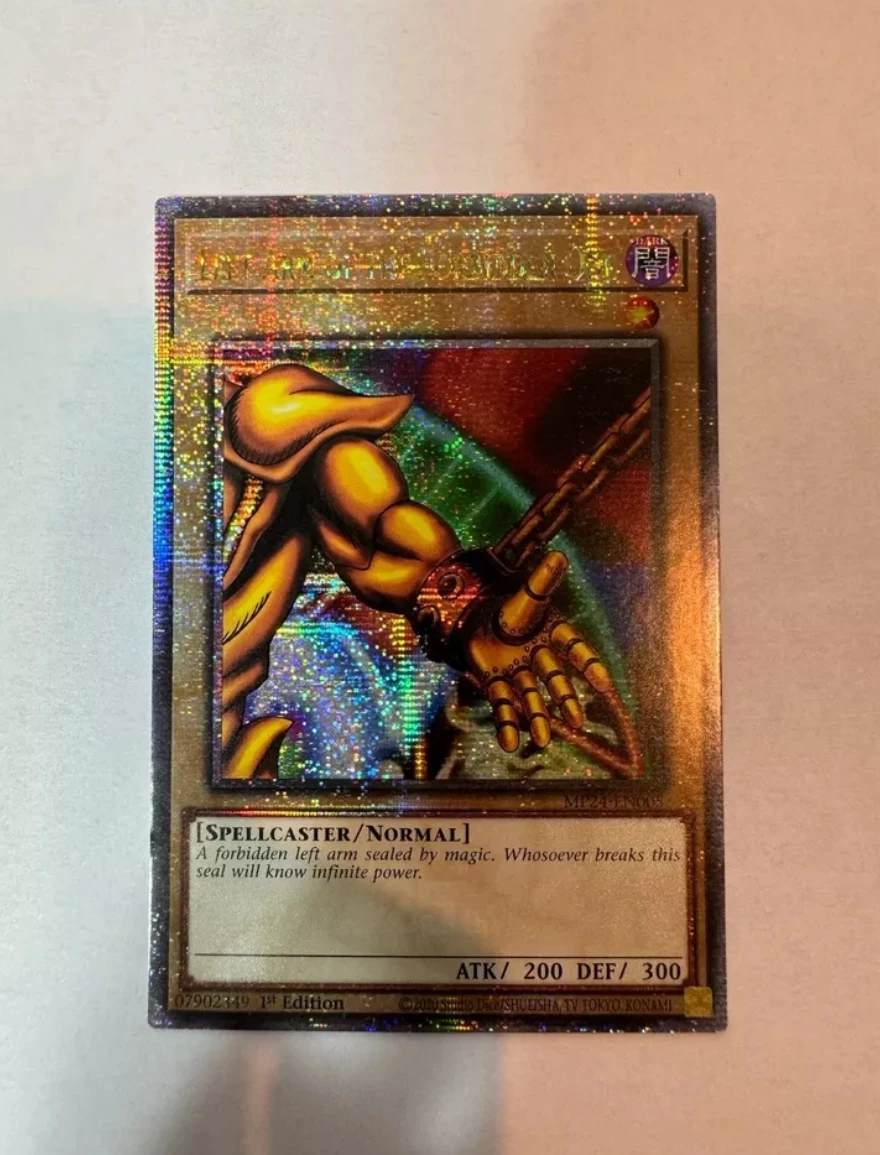 Yugioh KONAMI MP24-EN005 Left Arm of the Forbidden One 25th Quarter Century Secret English 1st Edition Collection Mint Card