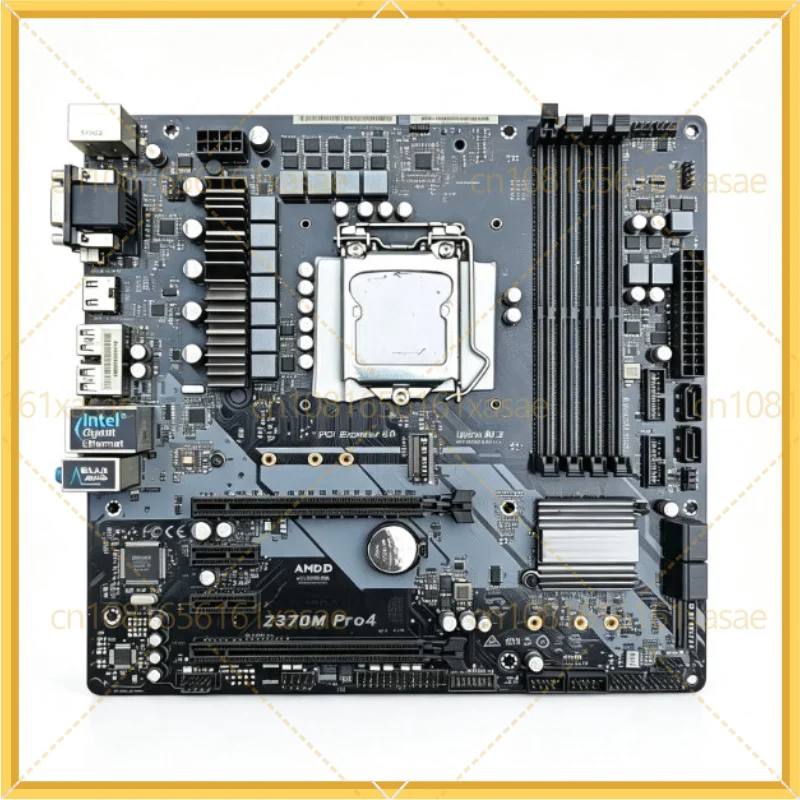 Used For ASRock Z370M Pro4 LGA1151 mATX Motherboard Z370 DDR4 Support 8th Gen Intel CPU