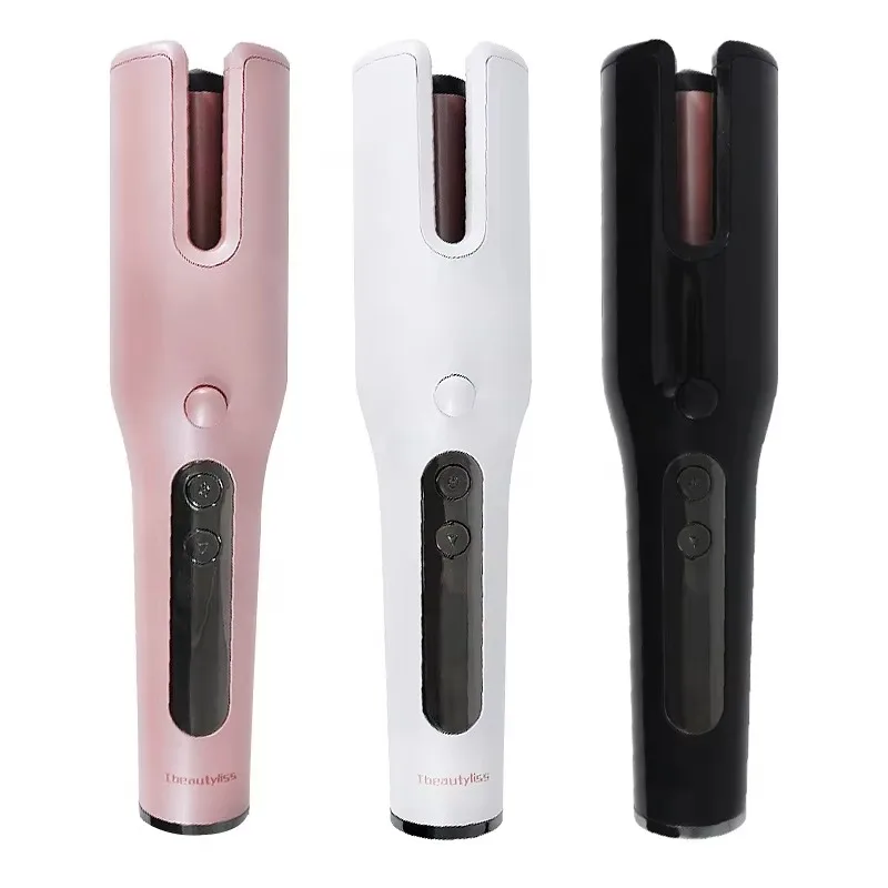 

【Модный】Фабричный автоматический беспроводной прибор для завивки волос с керамическим нагревом и функцией беспроводной зарядки