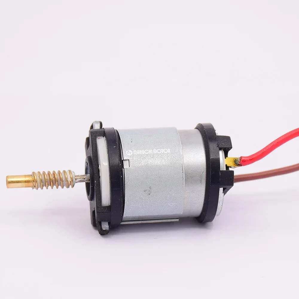 Oringal Mabuchi RS-385PV-2270 Motor DC 6V 12V 18V 24V 20000RPM High Speed with Copper Worm Gear for Car Part Home Appliances