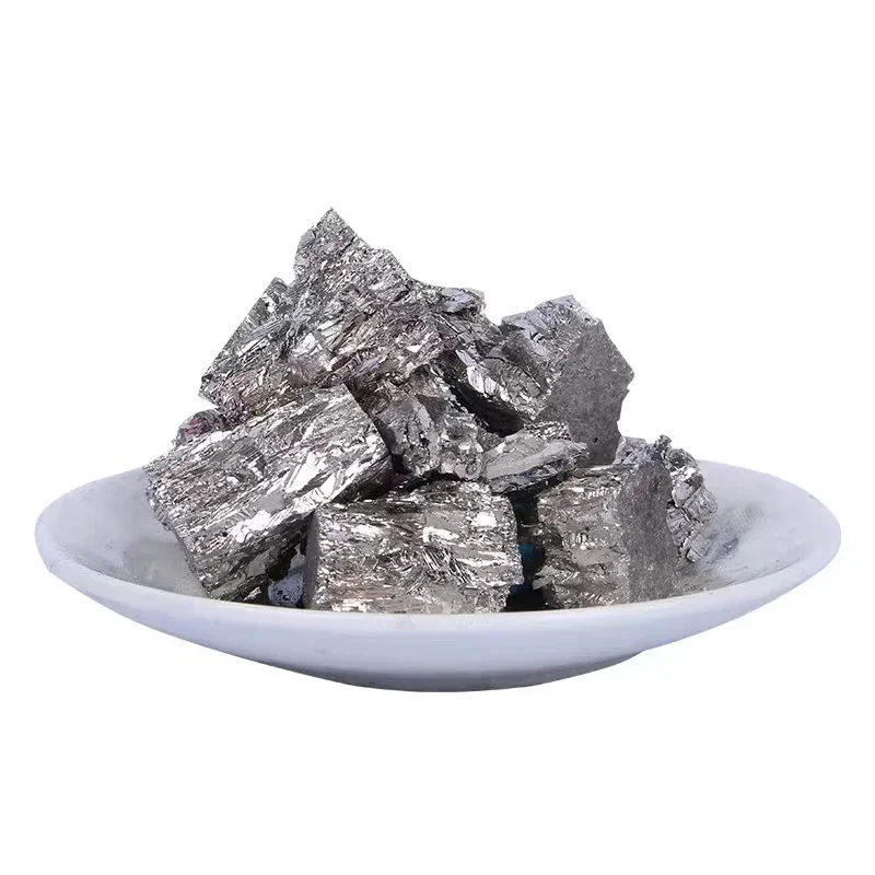 High purity metal bismuth block Bi99.995% bismuth granule diy production Experimental research