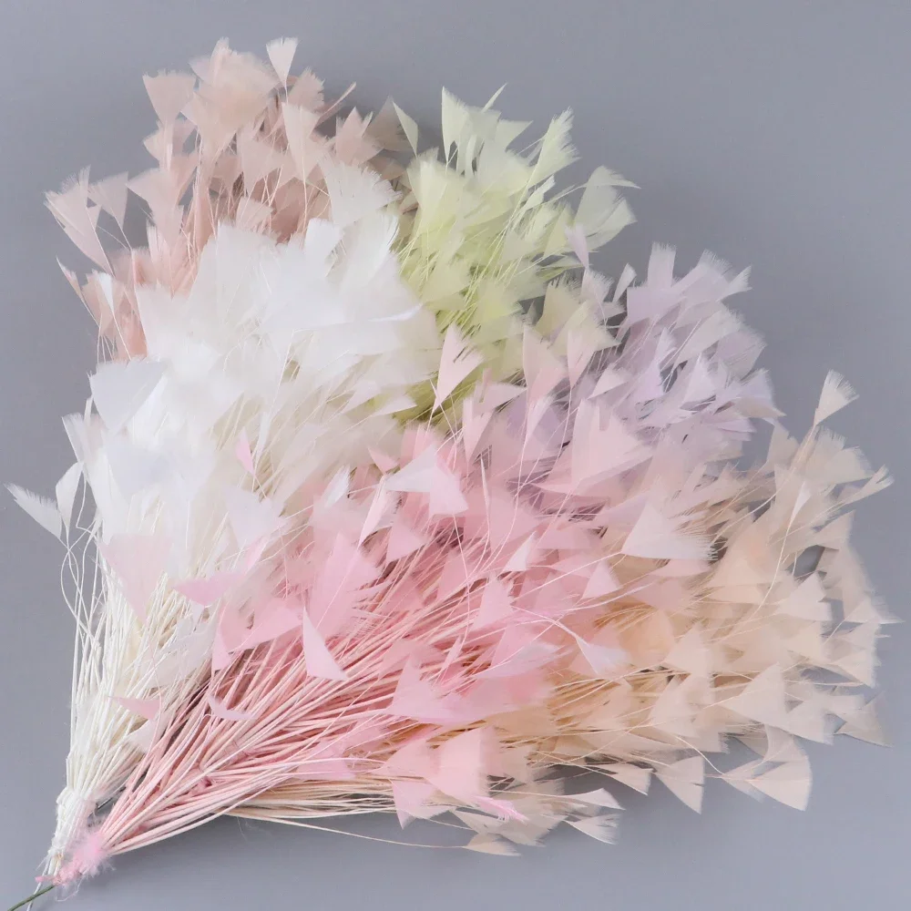 Flores de plumas de pavo de alta calidad, 25-30CM, para el hogar, tocado para fiesta de boda, accesorios de trabajo hecho a mano, plumas artesanales, venta al por mayor