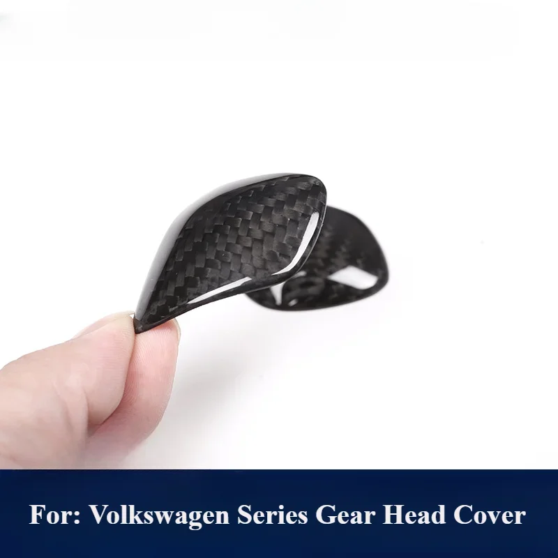 Suitable For Volkswagen Touareg, Tiguan, Tovi, Golf Sagitar, Volkswagen Gear Lever, Carbon Fiber Modified Volkswagen Special