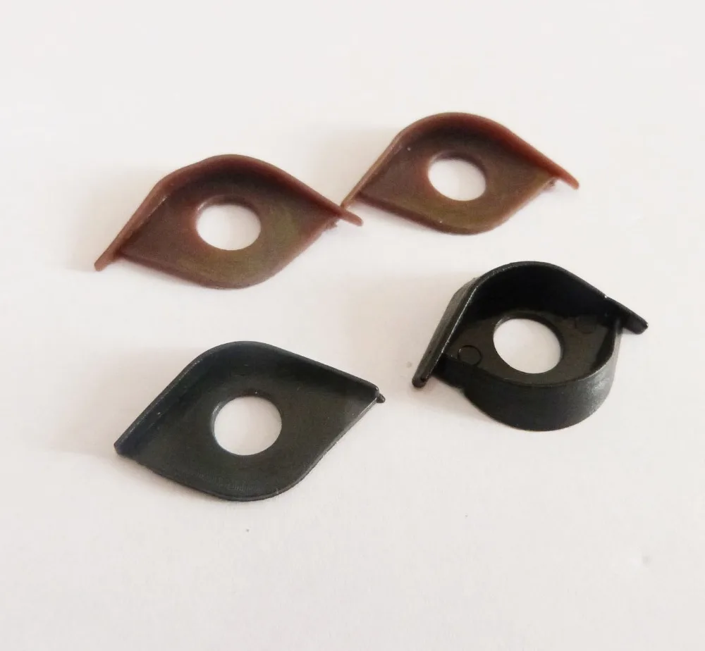 100pcs/lot--fit for 16mm toy eyes plastic eyelid for diy toy doll findings