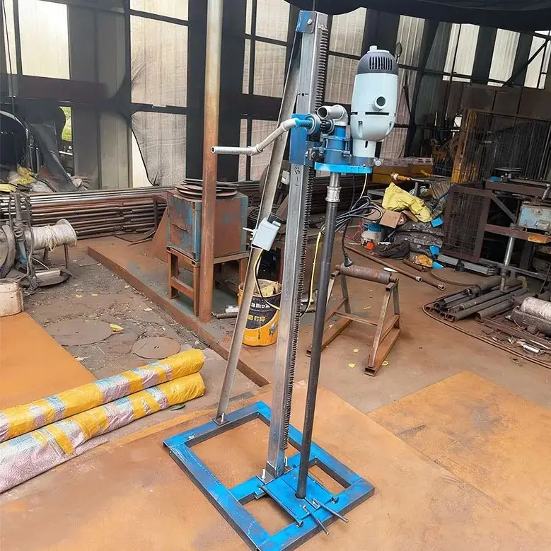 

Customized Electric Water Well Drilling Rig Handheld Portable 60m Deep Well Drill For Home Use And Small Scale Farming
