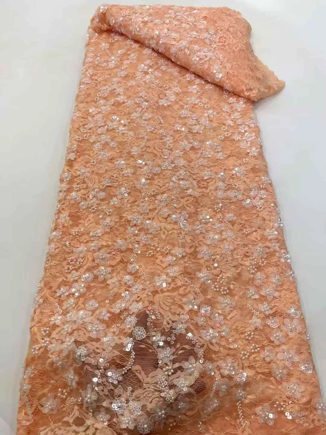 أفريقيا النيجيري مطرز الفرنسية شبكة الدانتيل مع الترتر جودة عالية 2025 التطريز الدانتيل الترتر الدانتيل لفساتين الزفاف النساء