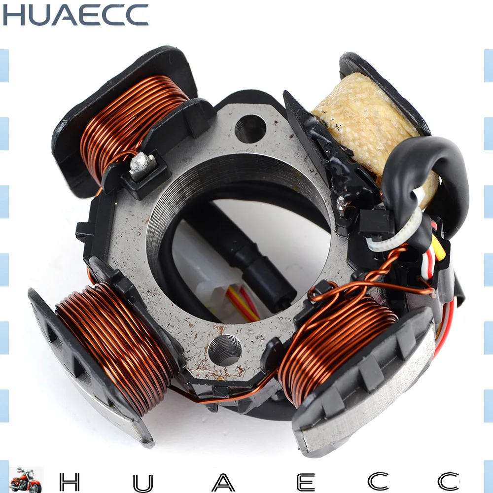 Motorcycle Stator Coil for Suzuki 3210129C01 3210129C02 3210129C03 AP50 AH50 AG50 AD50 Address