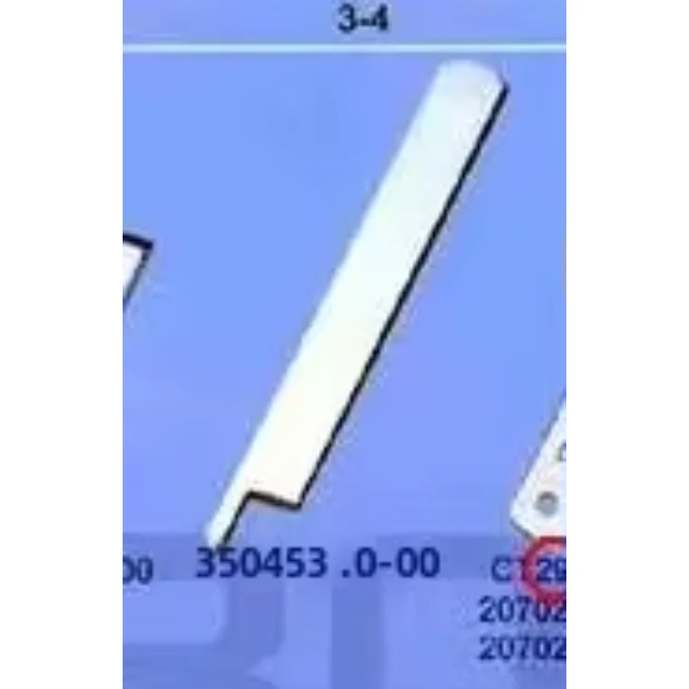 Strong H Brand Sewing Machine Knife Compatible with Rimoldi 183-00-4MR-02 Model High-Quality Replacement Sewing Knife 350453-0-0
