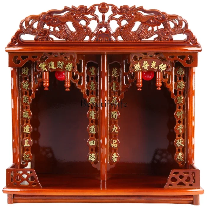 35Two-Position Buddha Altar Home Worship Table Two-Position Offering Table Buddha Altar